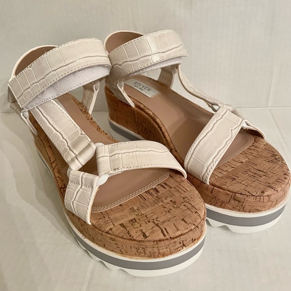 Steven By Steve Madden Mimich Wedge Sandals - Picture 5 of 9